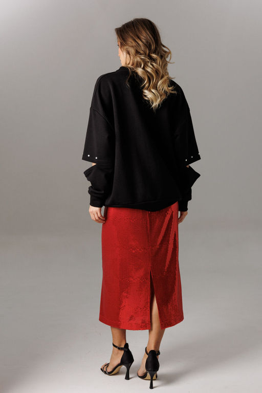 Джемпер Lars Style 1187/1-Р черный