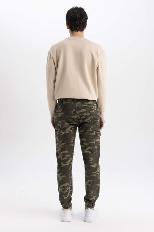Брюки стандартного кроя с камуфляжным рисунком - Defacto фото 6