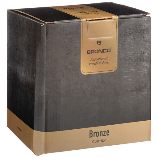 БАНКА ДЛЯ СЫПУЧИХ BRONCO BRONZE 14,5*14 СМ 1300 МЛ  фото 2