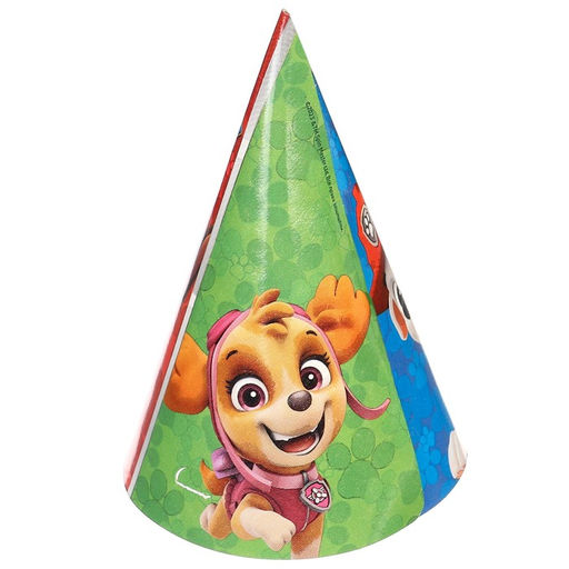 Цена за 10 шт. Колпак бумажный "Гонщик", Щенячий патруль