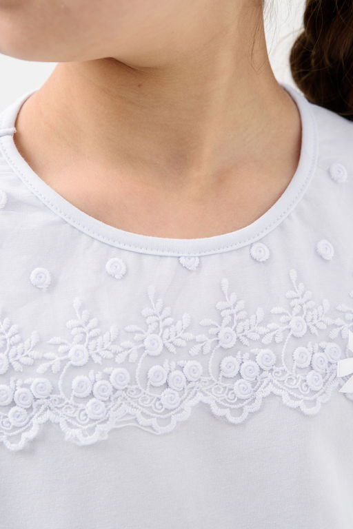 Мимоза блузка детская кор. рукав