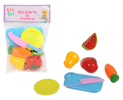 Набор продуктов для нарезки "Фрукты, овощи" в пакете 25*17см (IT105214)