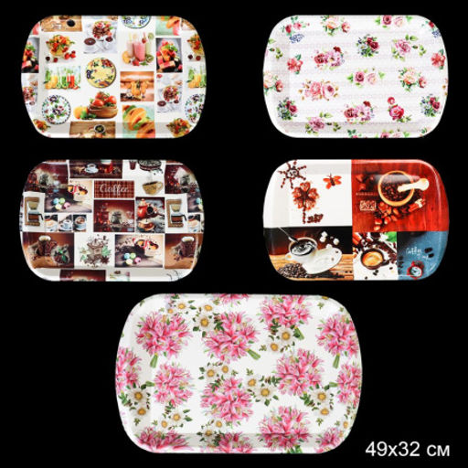 Поднос прямоугольный 50х33 см/ 50148 /уп 36/ - Галеонтрейд фото 11