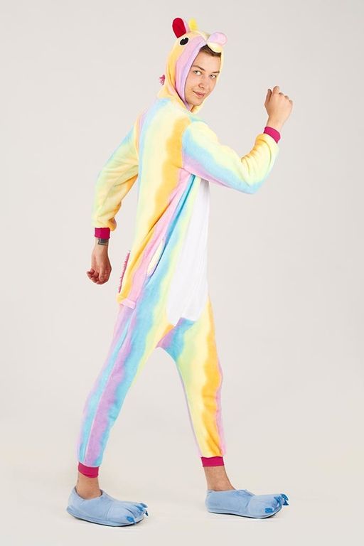 Пижама кигуруми Радужный Единорог
