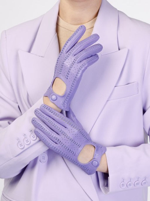 Перчатки женские б/п IS783 violet - Eleganzza фото 16