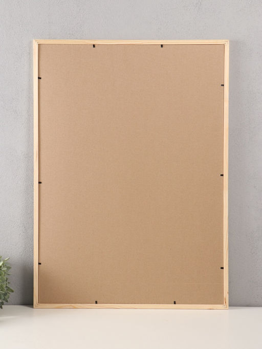 Фоторамка для фото 50×70 см Keep memories «Канон», белое дерево, (пластиковый экран)