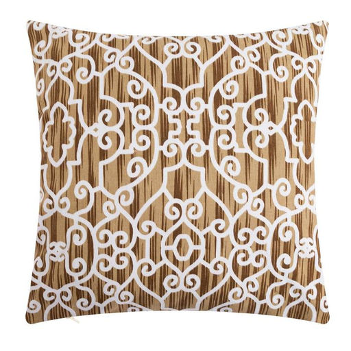Наволочка декоративная 40х40 см, Pattern beige, 100% хлопок - Этель фото 2