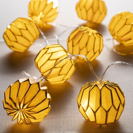 Гирлянда Нить 2 м с насадками Розовый фонарик, IP20, прозрачная нить, 10 LED, от батареек АА?2, свечение тёплое белое - Luazon lighting фото 2