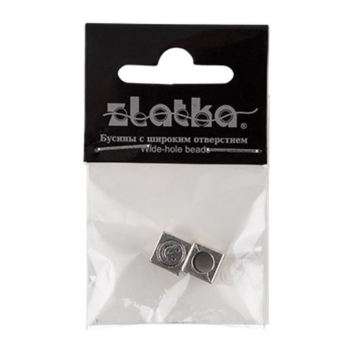 Бусина Zlatka латунь PDR-04 10 х 2 шт №06 Цветок  фото 4