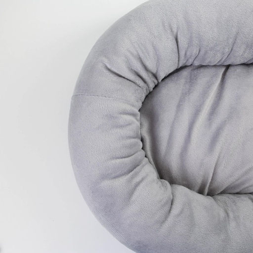 Лежанка с рыбкой, 45х35х11 см, серая - Пушистое счастье фото 6