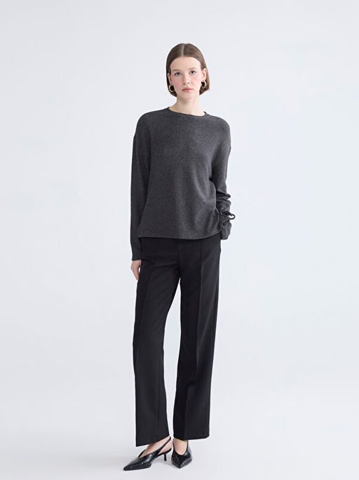 Bisiklet Yaka Kad?n Ti??rt