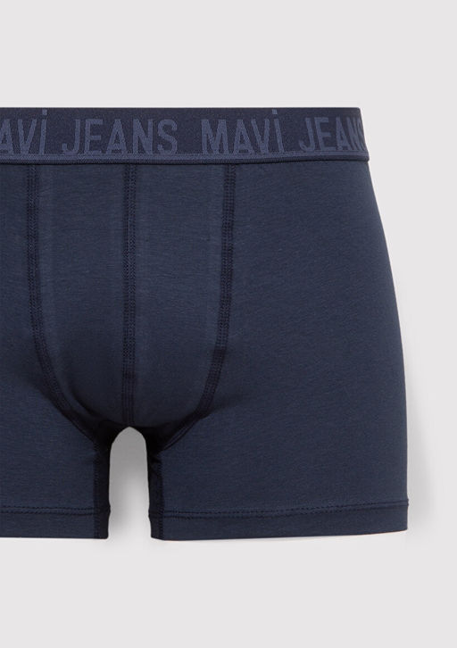 Lacivert Basic Boxer - Mavi фото 2