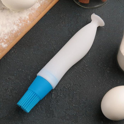 Кисть с резервуаром для масла Доляна Фобос, 17 см, цвет МИКС