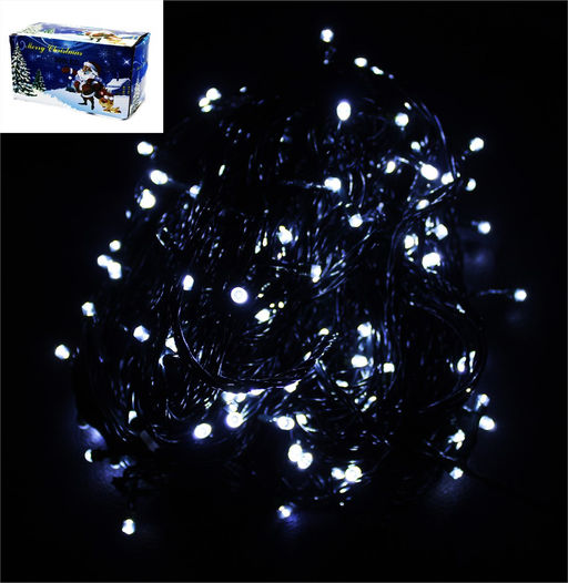 Эл. гирлянда диодная уличная 300 ламп 30м белый свет