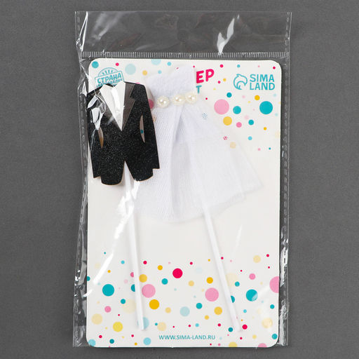 Набор для украшения Свадьба, 2 шт - Страна карнавалия фото 6