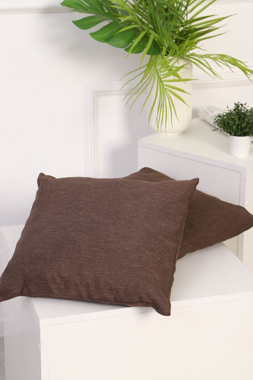 Подушки декоративные с чехлом из рогожки 2 шт. Арт. Рогожка/2шт