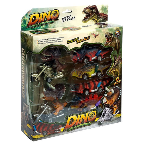 Набор инерционных машин DINO, 6 шт. - Simaland фото 14