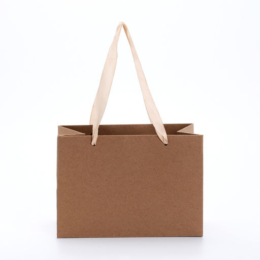 Цена за 10 шт. Пакет подарочный с широким дном 20?14?13.2 см, крафт - UPAK LAND фото 2