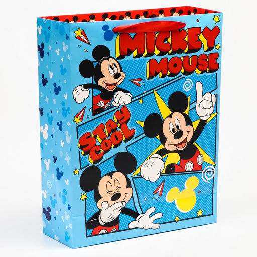 Пакет подарочный, 31 х 40 х 11,5 см Mickey Mouse, Микки Маус - Disney фото 2