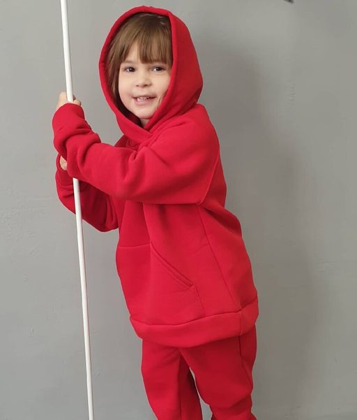 Футер 3х нитка С НАЧЁСОМ Детский костюм утепленный - Knitka фото 8