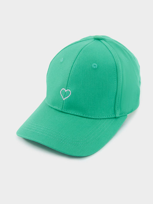 Бейсболка женская зеленая с вышивкой - Mark formelle фото 11