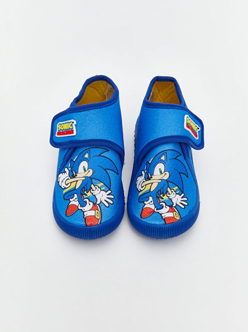 Тапочки с принтом Sonic для мальчиков