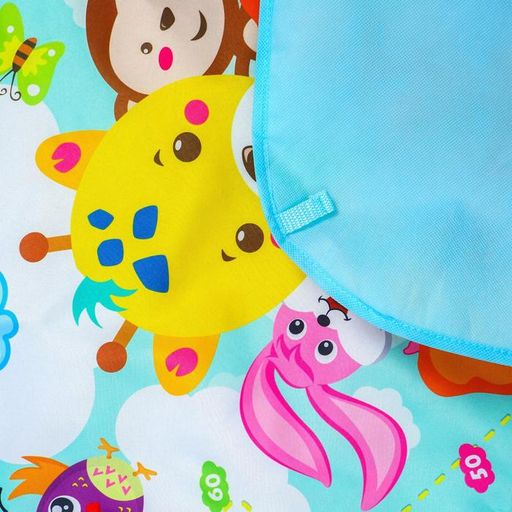 Развивающий коврик Жирафик, с пианино, голубой - Simaland фото 5