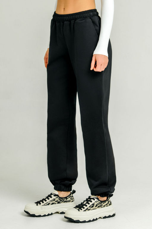 Арт. 7395 Брюки женские 44-52 (5 шт) Цвет:черный - Калинка фото 13