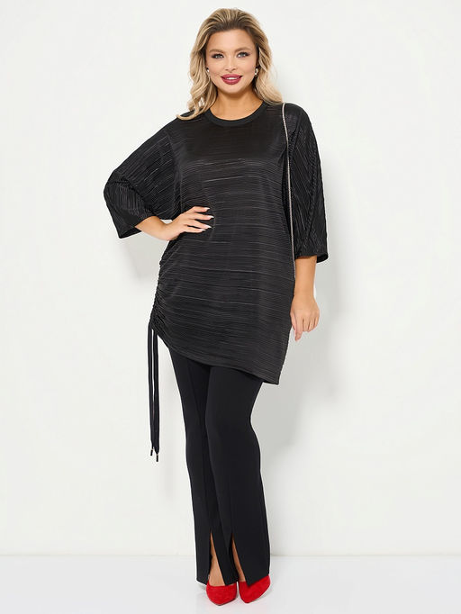 Туника 0365-1а чёрный - Aquarell фото 5