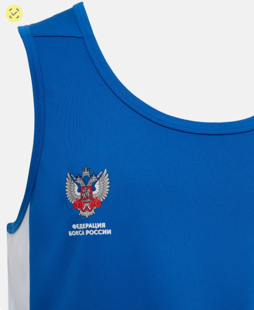 Майка боксерская INSANE RBF IN25-BF800-K, синий фото 4