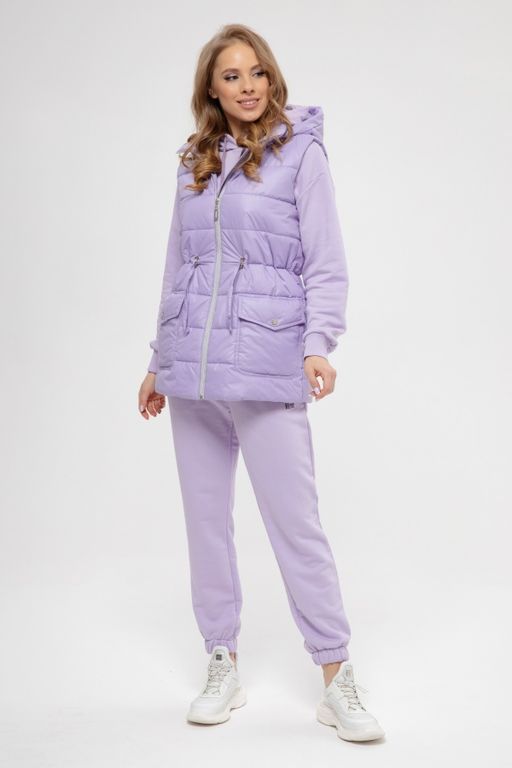 ЖИЛЕТ М-511 ЛИЛОВЫЙ - А+б коллекция фото 2