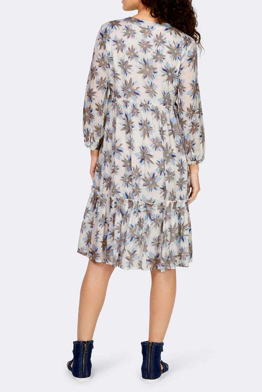 Платье, бело-голубое - Linea tesini фото 4