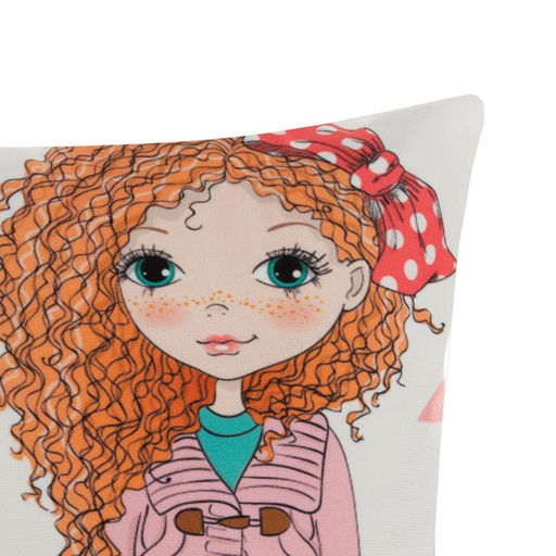 Наволочка декоративная Этель Девичьи историиЛучшие друзья 40х40 см, велюр  фото 2