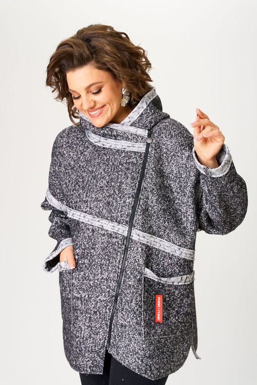 Пальто Michel Chic 360/1 графит  фото 4