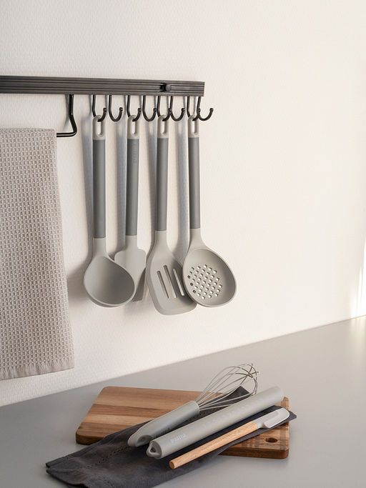 Скалка 26,5x2,5 серый силикон