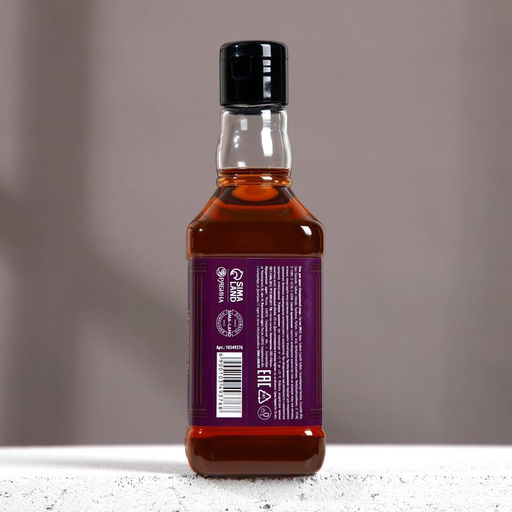 Гель для душа виски мужской С Новым Годом, 250 мл, аромат древесный с пряными нотами, Чистое счастье