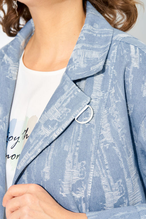 Жакет Liliana 1505 джинс меланж