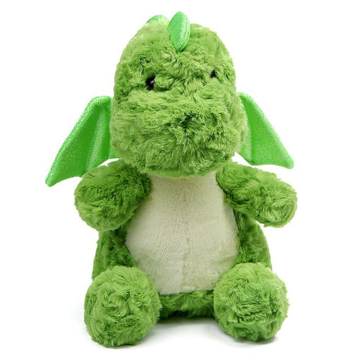 Цена за 2 шт. Мягкая игрушка «Дракон», 23 см, цвет зелёный