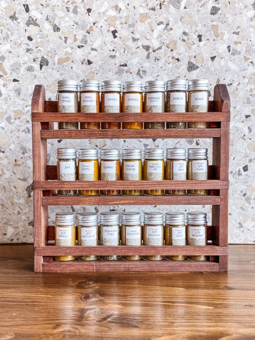 Подарочный набор специй Айдиго Box (21 колба в штативе) 228г фото 3