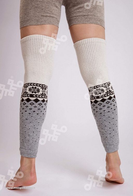 Гетры из монгольской шерсти (арт. 01263)