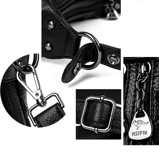 KAIDIFEINIROO Сумка женская с двумя ремнями 8282 фото 58