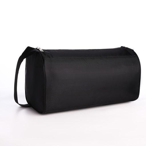 Сумка спортивная классика, 40х21х19 см, отдел на молнии, цвет чёрный - Nazamok фото 3