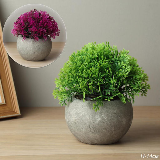 Цена за 1 шт. Цветочная композиция Зелень / FA2881 /уп 6/96/ - Галеонтрейд фото 6