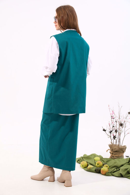 Костюм NIKVA н935-2 изумруд  фото 3