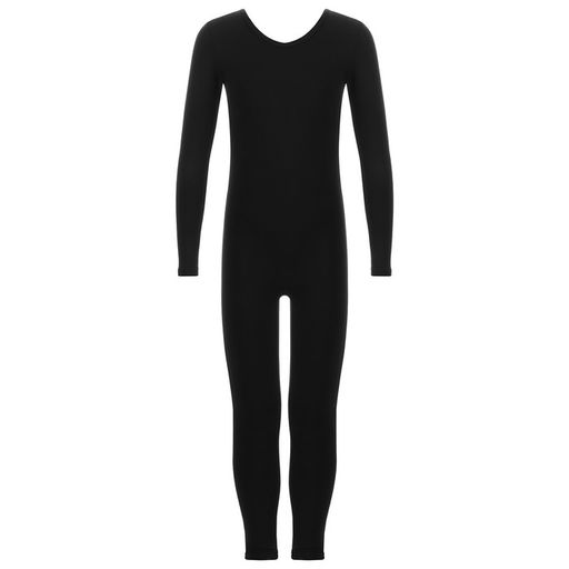 Комбинезон гимнастический Grace Dance, c длинным рукавом, р. 32, цвет чёрный  фото 9