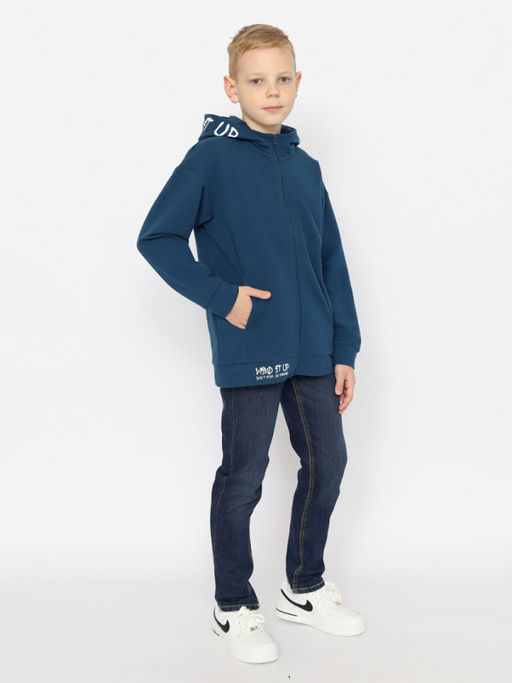 CRB wear/CSJB 63751-39-393 Толстовка для мальчика,индиго/Ex.Cherubino  фото 5