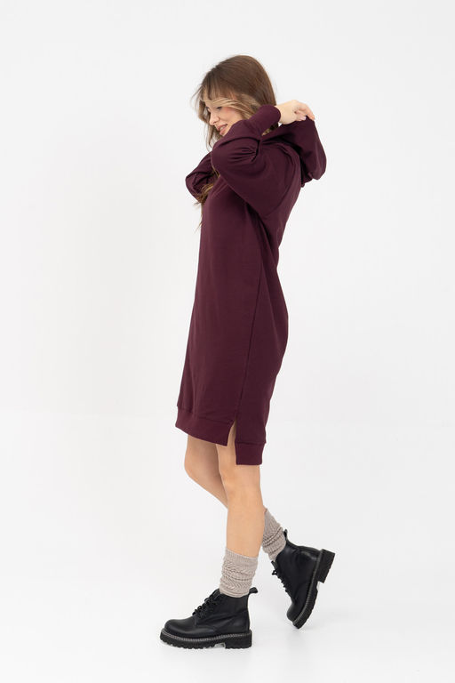 Платье женское 405L3-33 т.сливовый - Solo mio фото 5