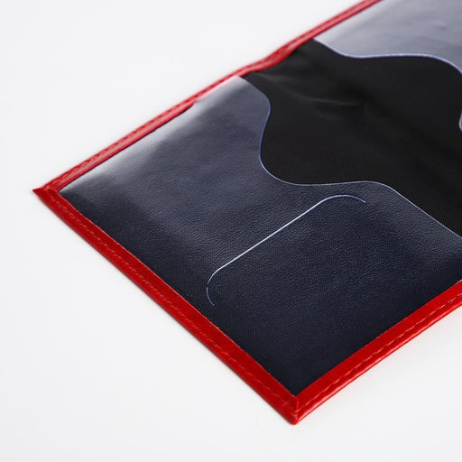 Обложка для паспорта, цвет красный - Simaland фото 5