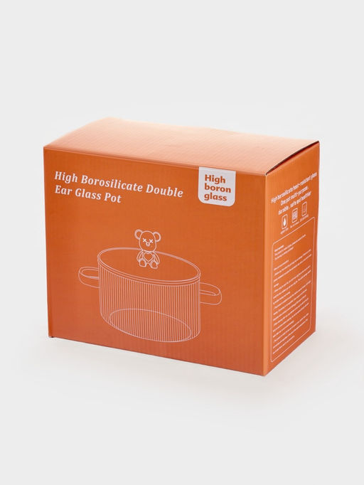 Кастрюля Wood, 1.8 л, 16×23×11 см, стекло