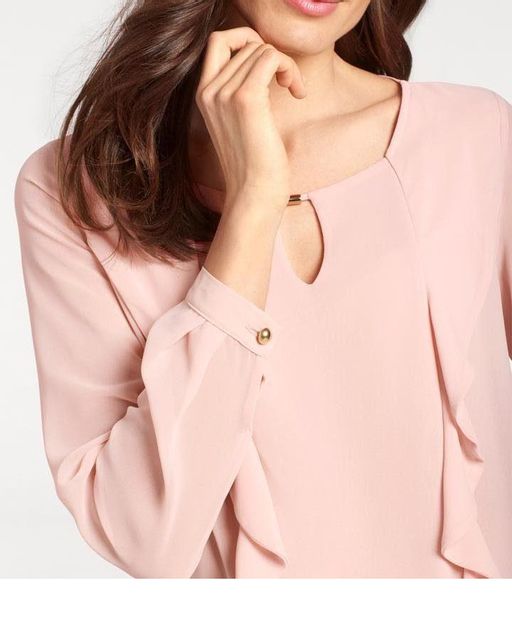 Блузка, розовая - Patrizia dini фото 4